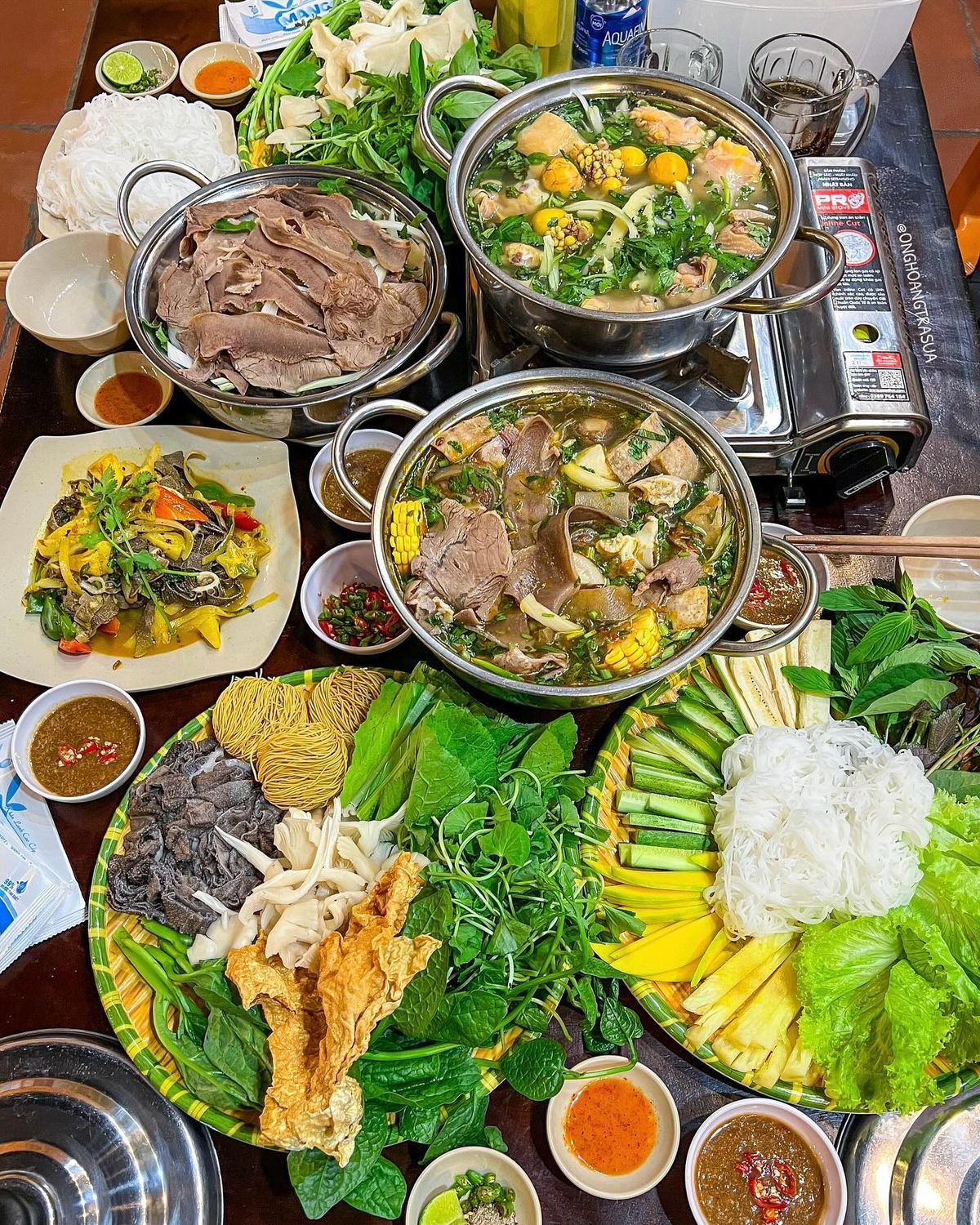 Lẩu bò Ba Toa Đà Lạt 